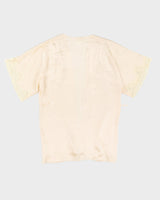 Vintage 80s New Sensations Beige Silk Robe - O/S