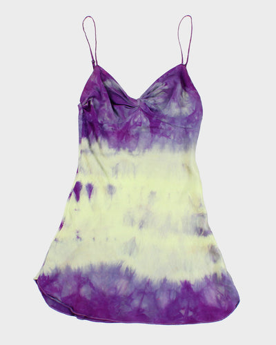 Green and Purple Victoria's Secret Slip Dress - XS