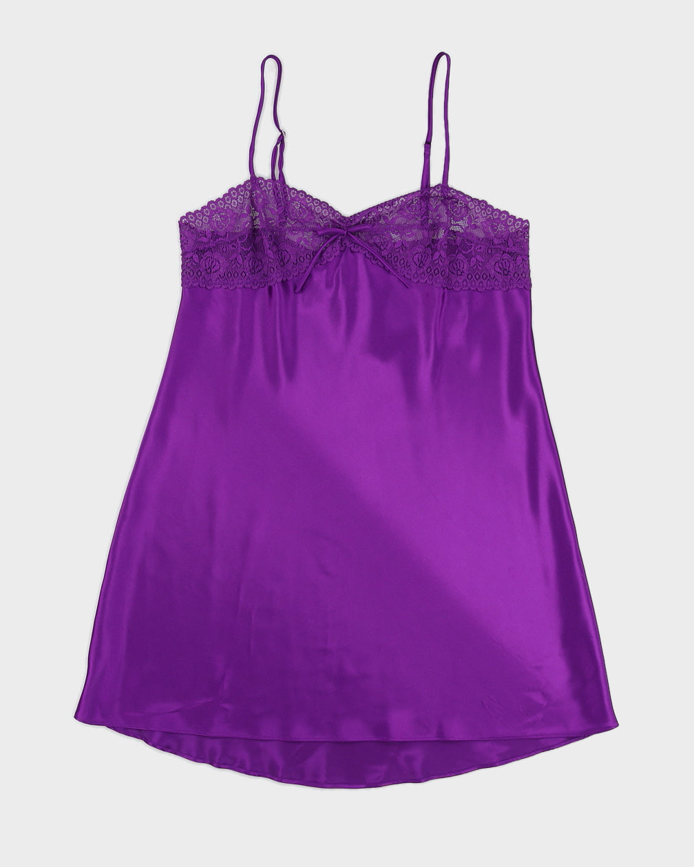 Purple Y2K Slip Dress - S