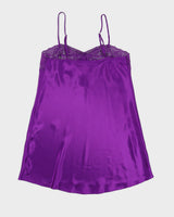 Purple Y2K Slip Dress - S