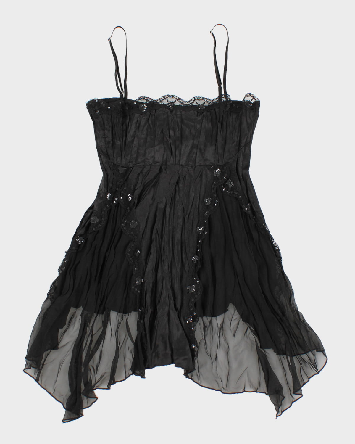 Vintage 90s/00s Papaya Whimsigoth Slip Dress - M