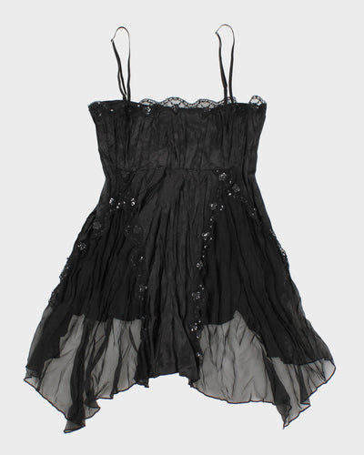 Vintage 90s/00s Papaya Whimsigoth Slip Dress - M