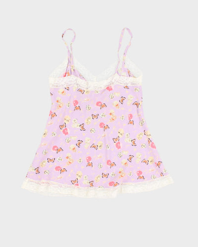 Y2K Agneta Eckemyr Floral Laced Slip Dress - L