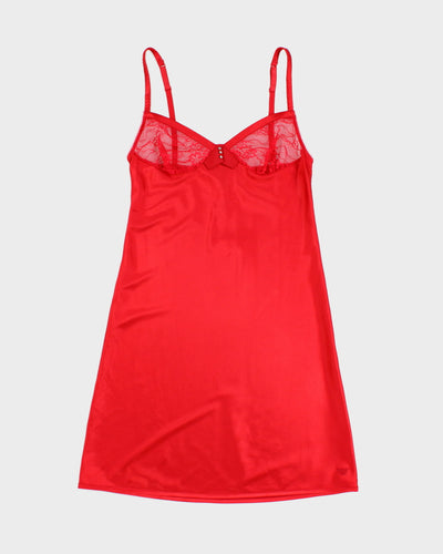 Emporio Armani Red Slip Dress - XS