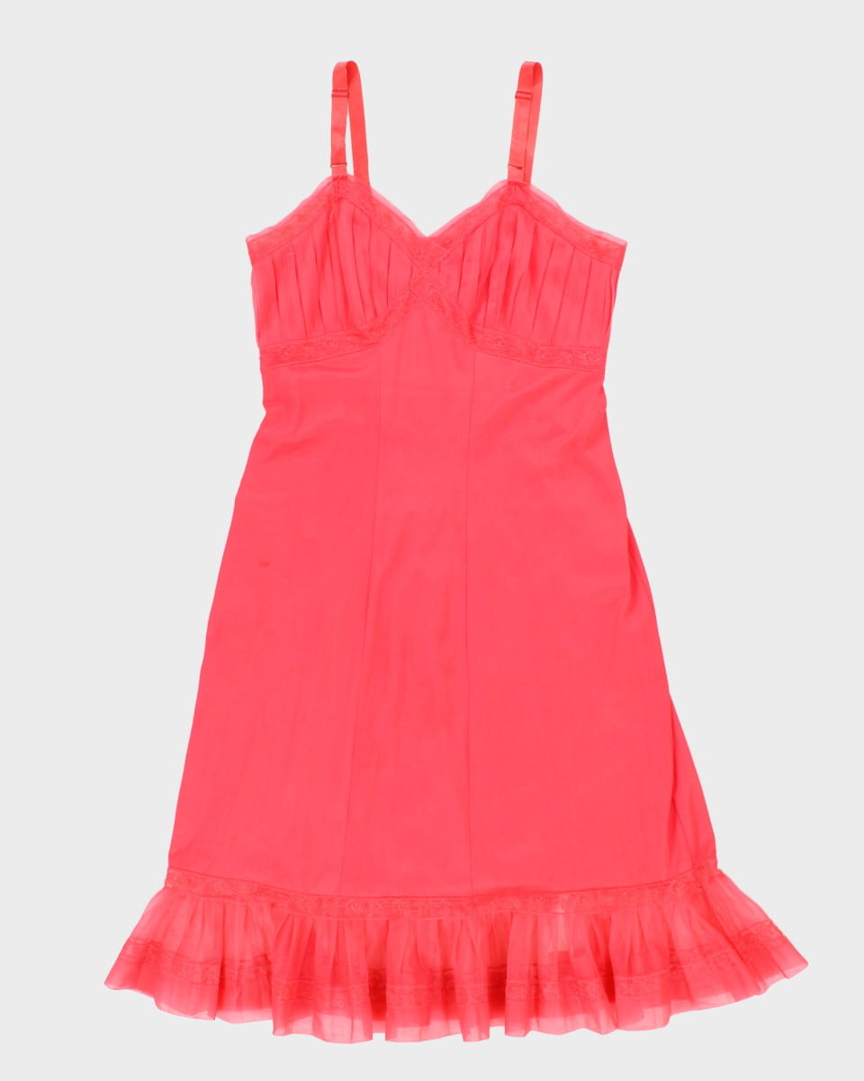 60's Delicate Dream Night Slip Dress - S - M