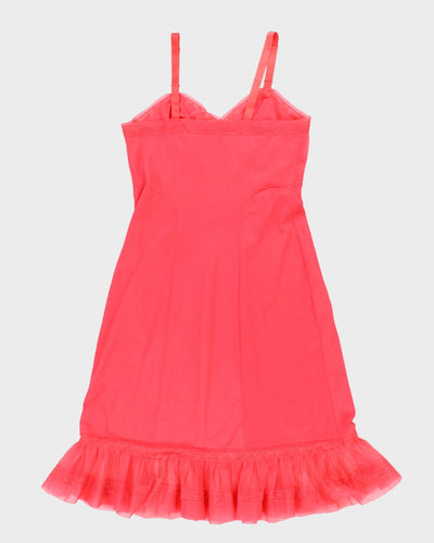 60's Delicate Dream Night Slip Dress - S - M