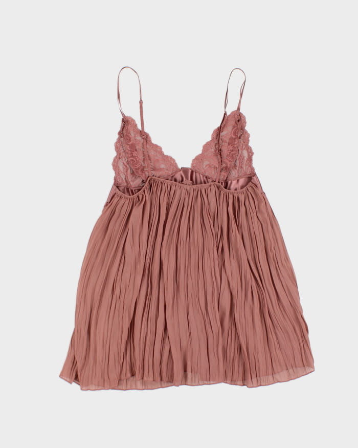 Y2K 00s Victoria's Secret Mauve Cami - L