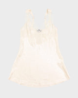 Y2K 00s Jones New York Patterned Slip Dress - M