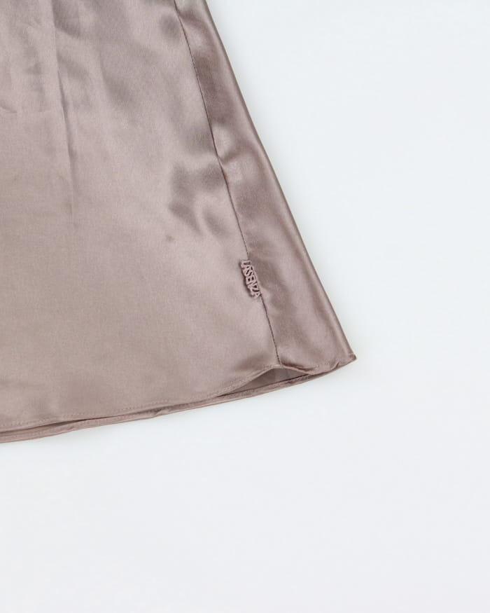 Vintage 90s La Senza Brown Slip Dress - S