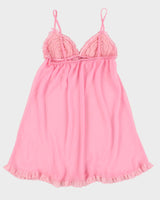 Vintage 90s/00s Darling Pink Cami Slip - S