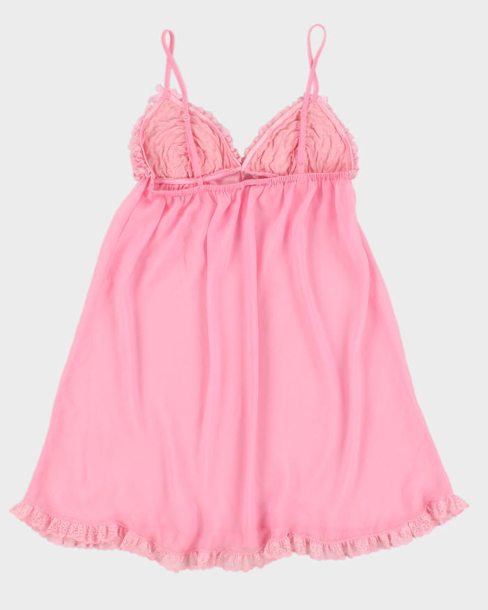 Vintage 90s/00s Darling Pink Cami Slip - S