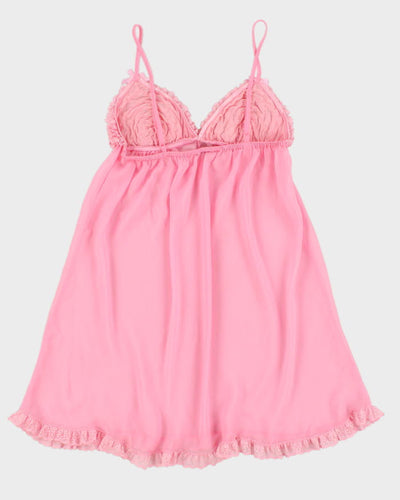 Vintage 90s/00s Darling Pink Cami Slip - S