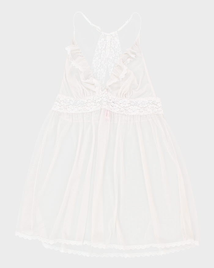 Y2k 00s La Vie En Rose Lingerie Cami Top - L