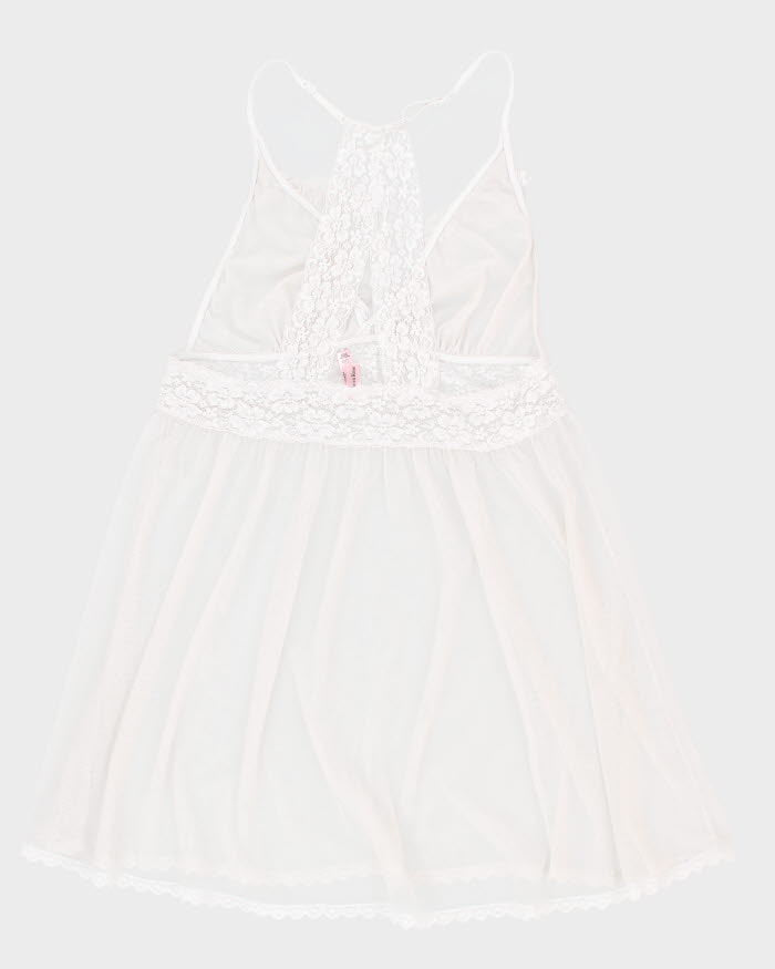 Y2k 00s La Vie En Rose Lingerie Cami Top - L