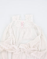 Y2k 00s La Vie En Rose Lingerie Cami Top - L