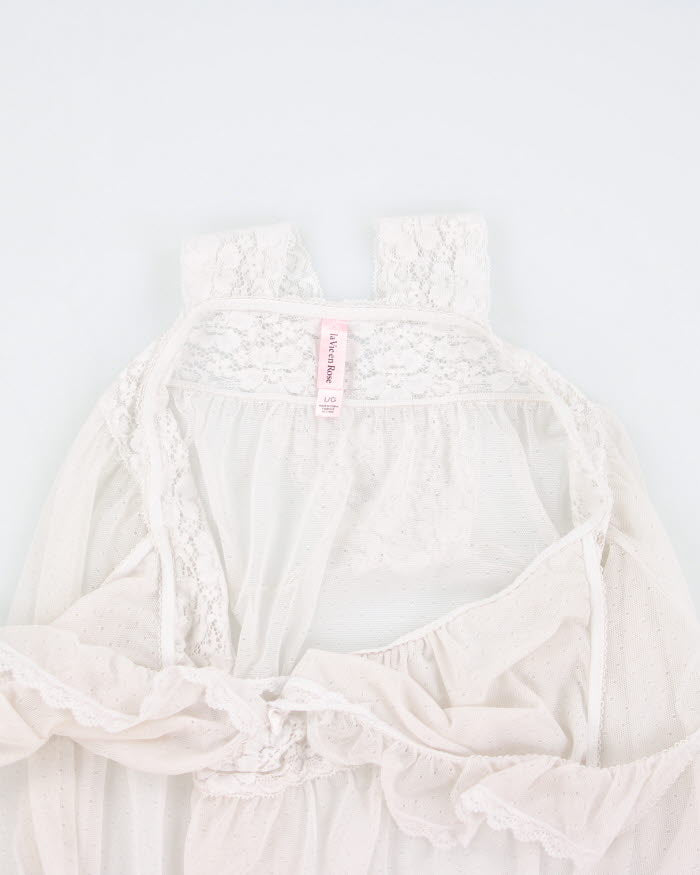 Y2k 00s La Vie En Rose Lingerie Cami Top - L
