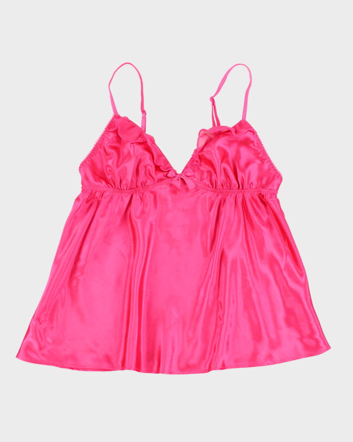 Y2k 00s La Senza Pink Lingerie Cami Top - XS