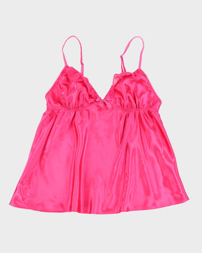 Y2k 00s La Senza Pink Lingerie Cami Top - XS