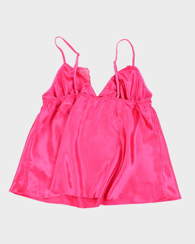 Y2k 00s La Senza Pink Lingerie Cami Top - XS