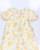 Vintage 60s Louis Jean Floral Night Gown - M