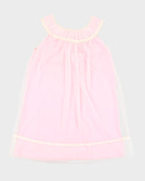 Vintage 60s Cahill Pink Night Gown -M