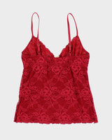 Banana Republic Red Lace Cami - M