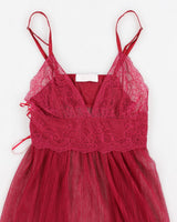 Vintage 90s U &amp; Me Pink Slip Dress - S