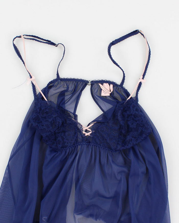 Victoria's Secret Darling Navy Cami - S
