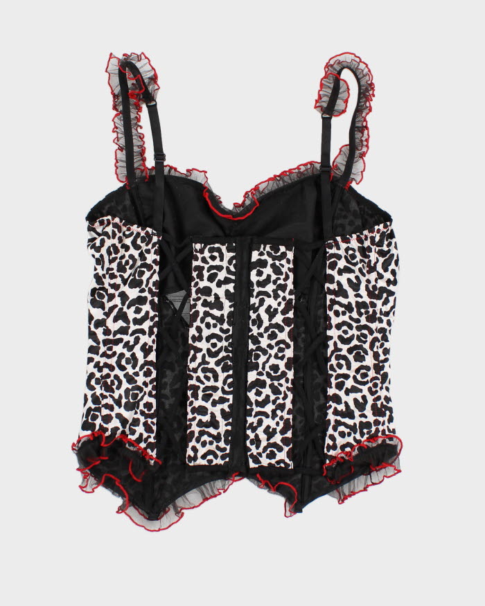 Y2k 00s Intimate Attitudes Lingerie Top - S