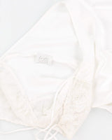 Vintage 90s La Senza White Slip Dress - S