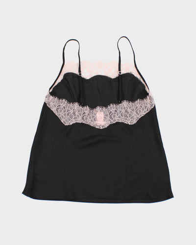 Y2k 00s Victoria's Secret Black Cami - XS
