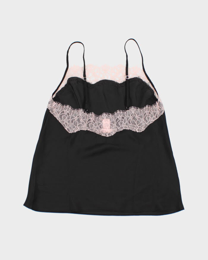 Y2k 00s Victoria's Secret Black Cami - XS