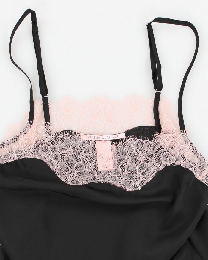 Y2k 00s Victoria's Secret Black Cami - XS