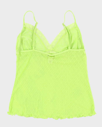 Y2k 00s La Senza Green Lingerie Cami - M