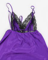 Y2k 00s Victoria's Secret Purple Lingerie Cami - M