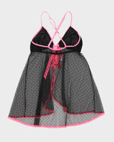 Y2k 00s Kangol Sleepwear Lace Cami - M