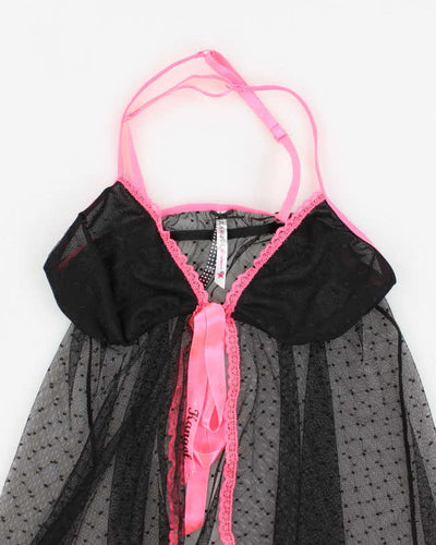 Y2k 00s Kangol Sleepwear Lace Cami - M