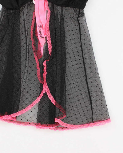 Y2k 00s Kangol Sleepwear Lace Cami - M