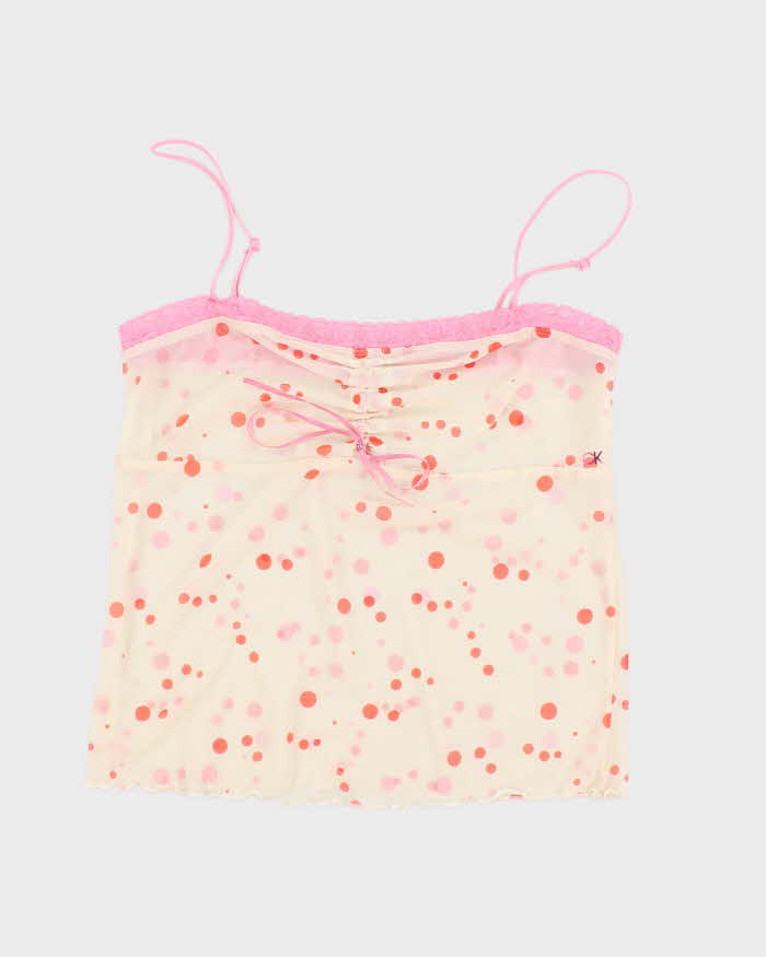 Calvin Klein Mesh Lingerie Cami Top - S