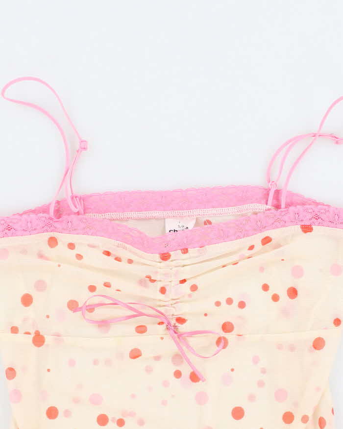 Calvin Klein Mesh Lingerie Cami Top - S