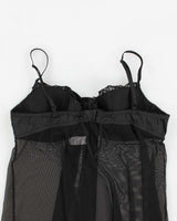Y2k 00s La Senza Net Lingerie Cami Top - XL