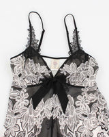 90s In Bloom Pink Mesh Floral Cami - S