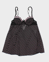 Y2k 00s Rampage Mesh Lingerie Top - M