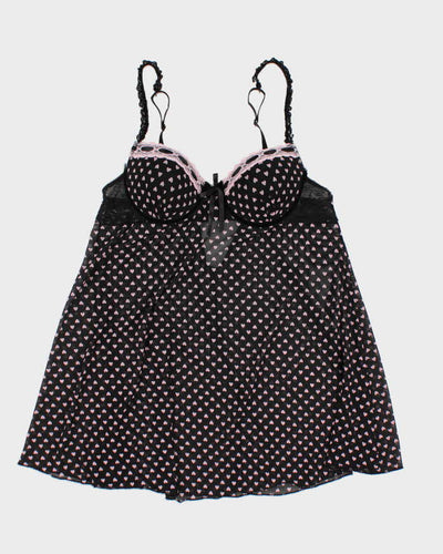 Y2k 00s Rampage Mesh Lingerie Top - M