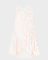 90s La Lingerie Light Pink Slip Dress - S
