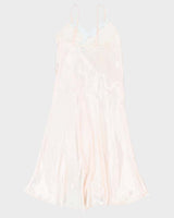 90s La Lingerie Light Pink Slip Dress - S