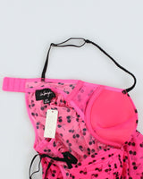 Deadstock Vintage Y2k 00s La Senza Cherry Top - S