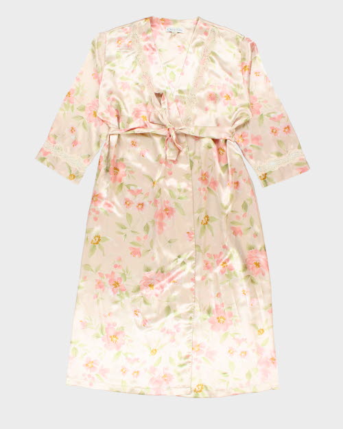 Vintage 00s Oscar DE La Renta Dressing Gown - XL
