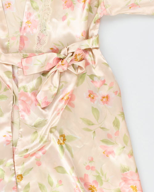 Vintage 00s Oscar DE La Renta Dressing Gown - XL