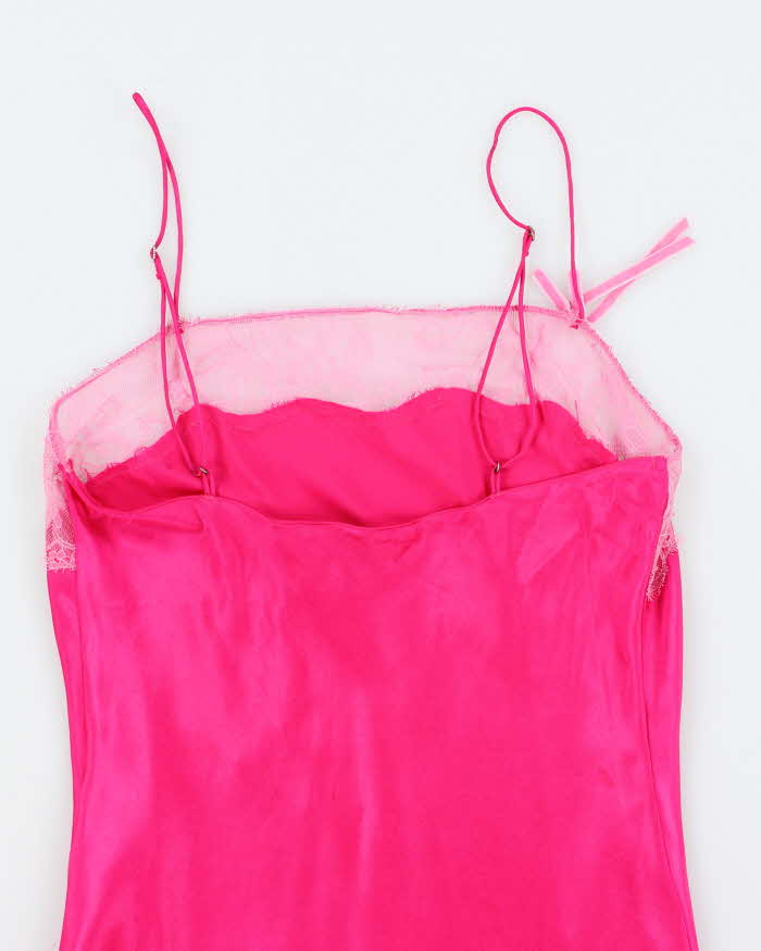 Victoria's Secret Neon Pink Slip - XS